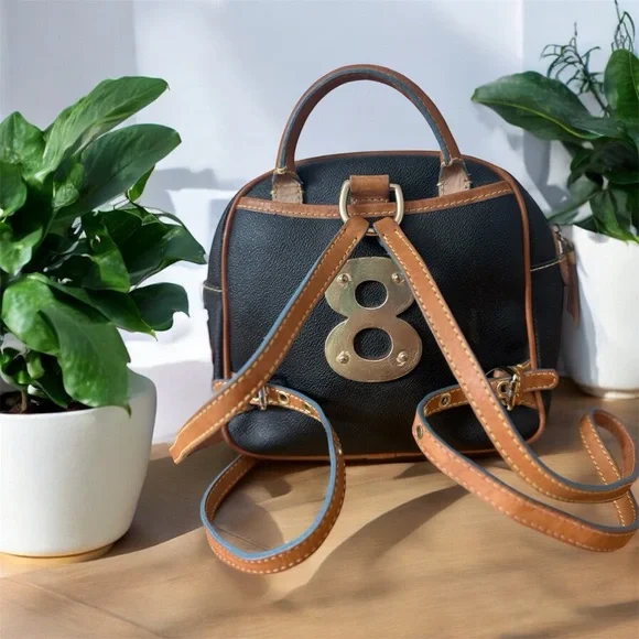 Dooney & Bourke Y2K Lindsay Lohan Alphabet Charms #8 Backpack - Picture 2 of 7